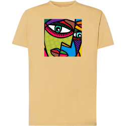 Tableau Art Abstrait Visage