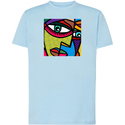 Tableau Art Abstrait Visage