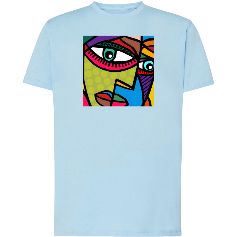 Tableau Art Abstrait Visage