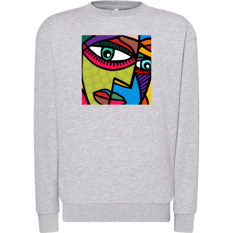 Tableau Art Abstrait Visage