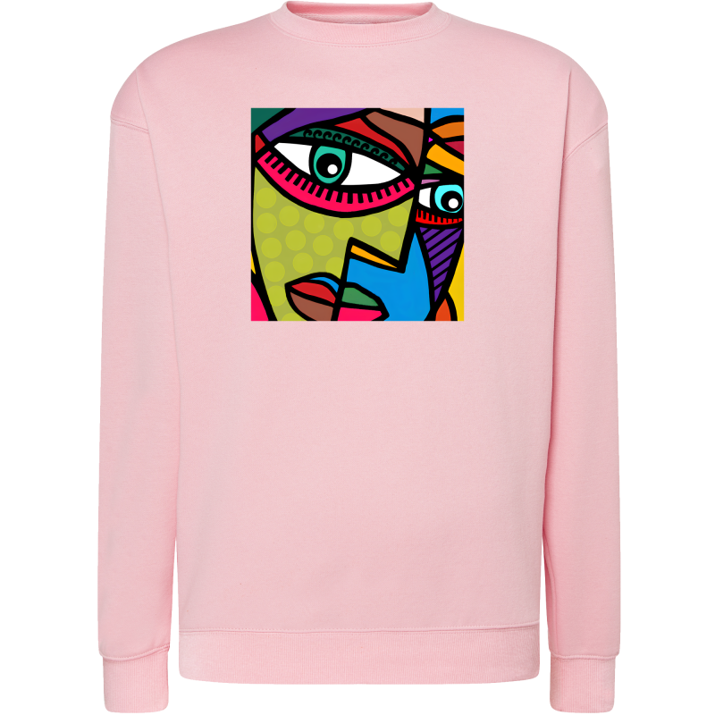 Tableau Art Abstrait Visage