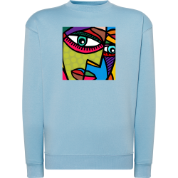 Tableau Art Abstrait Visage