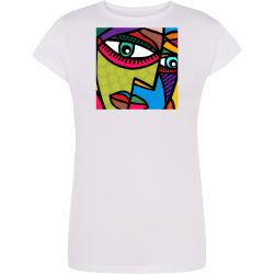 Tableau Art Abstrait Visage