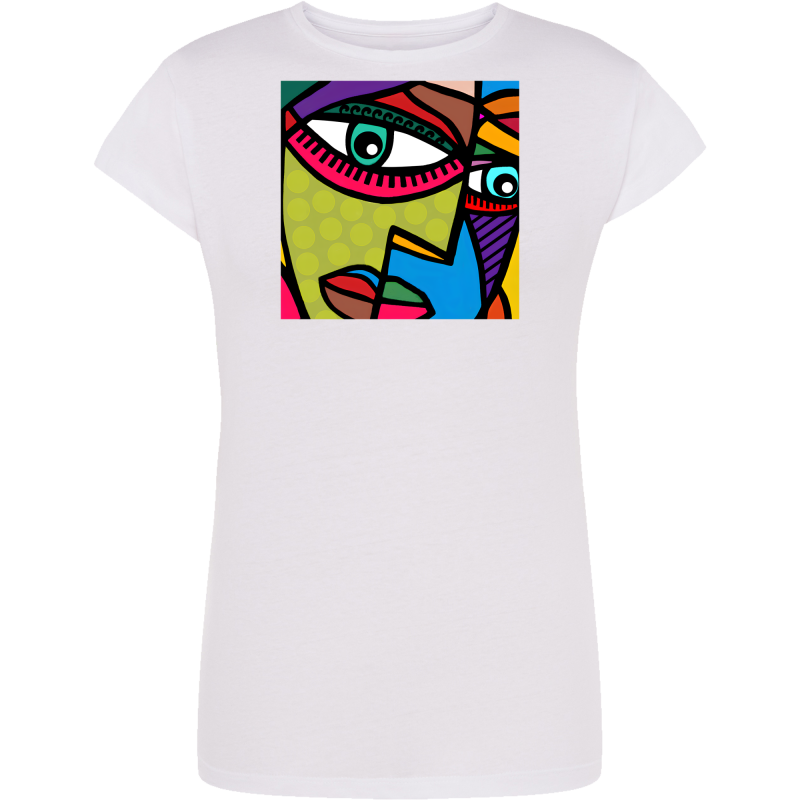 Tableau Art Abstrait Visage