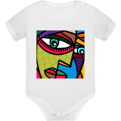 Tableau Art Abstrait Visage