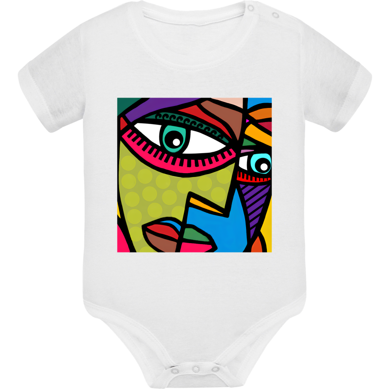 Tableau Art Abstrait Visage