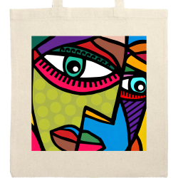 Tableau Art Abstrait Visage