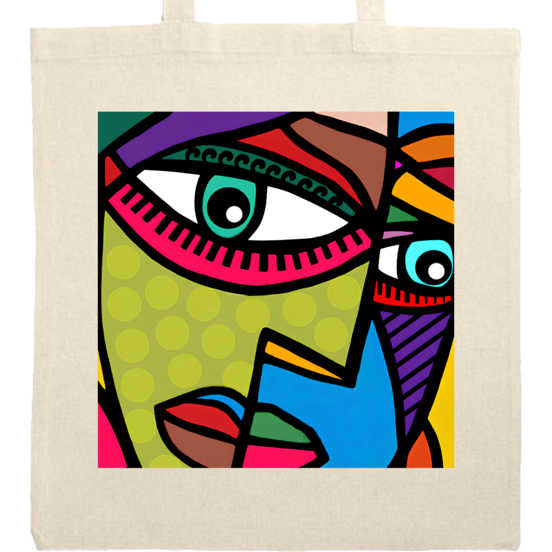 Tableau Art Abstrait Visage