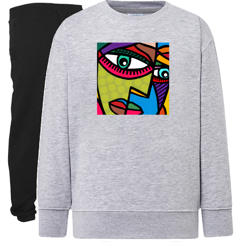 Tableau Art Abstrait Visage