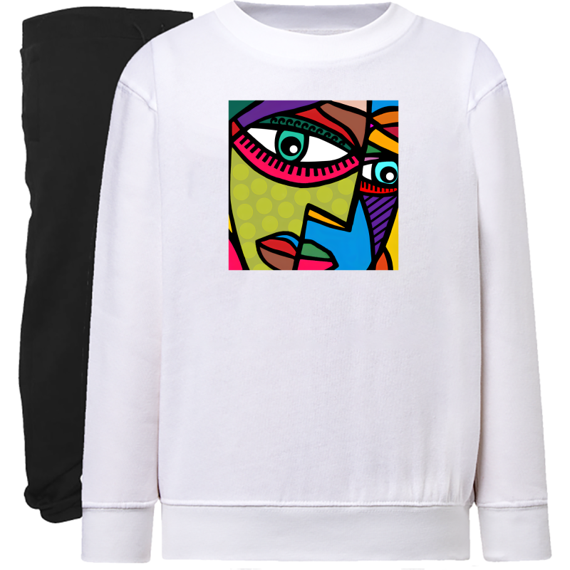 Tableau Art Abstrait Visage