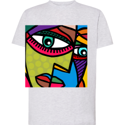 Tableau Art Abstrait Visage