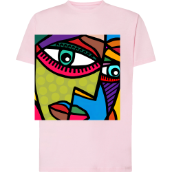 Tableau Art Abstrait Visage