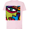 Tableau Art Abstrait Visage