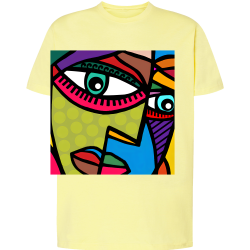 Tableau Art Abstrait Visage