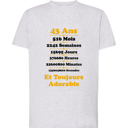 43 ans Toujours adorable