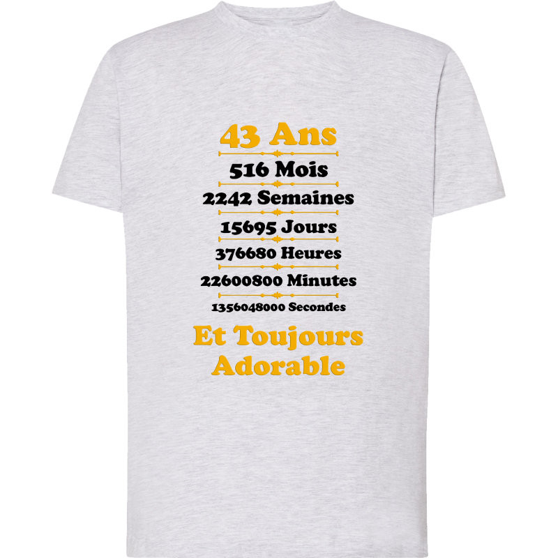 43 ans Toujours adorable