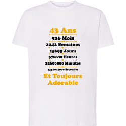 43 ans Toujours adorable