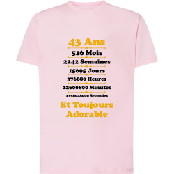 43 ans Toujours adorable