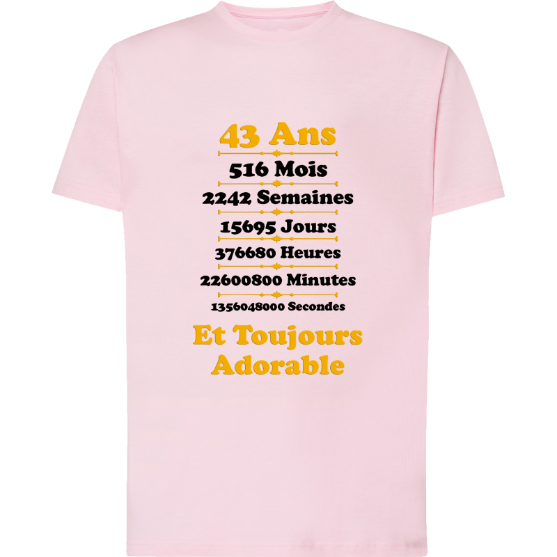 43 ans Toujours adorable