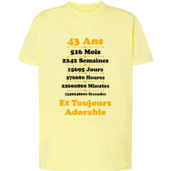 43 ans Toujours adorable