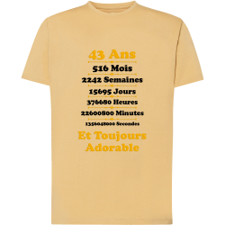 43 ans Toujours adorable