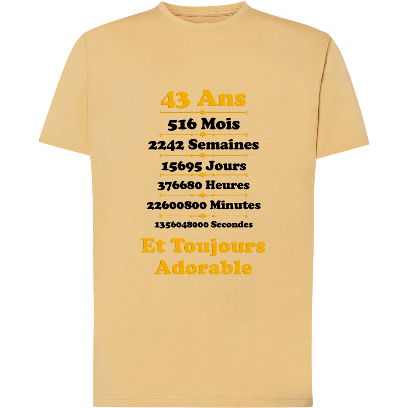 43 ans Toujours adorable