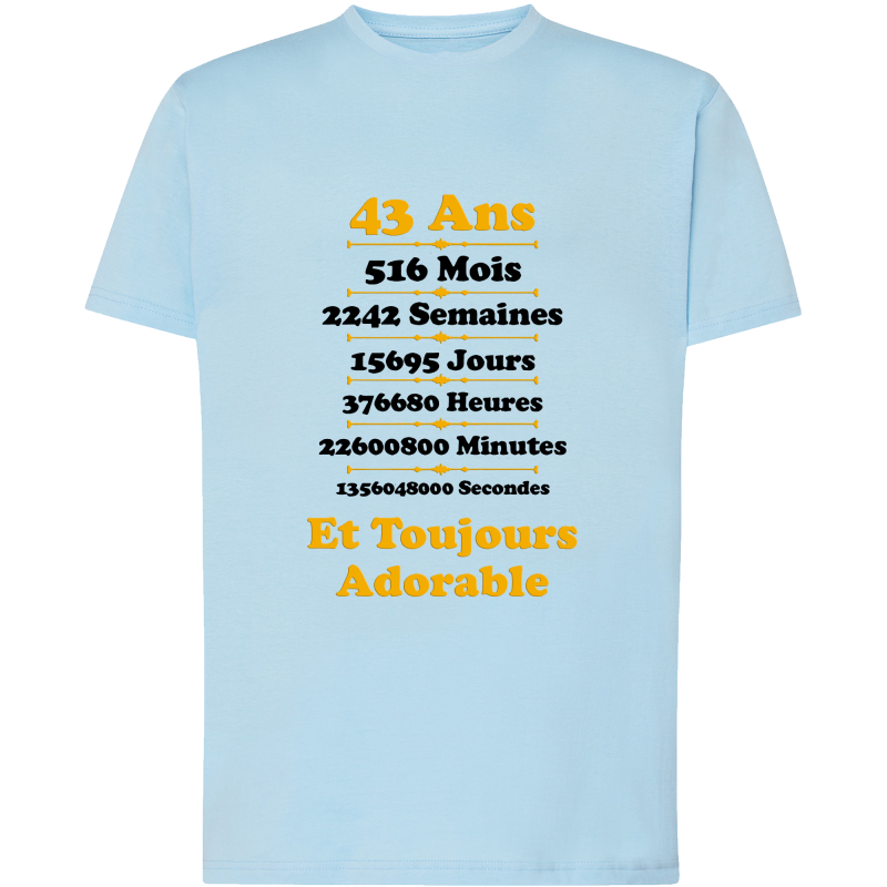 43 ans Toujours adorable