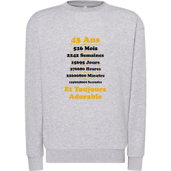 43 ans Toujours adorable