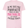 Je ne suis pas parfaite Nathalie