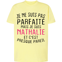 Je ne suis pas parfaite Nathalie