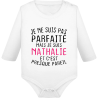 Je ne suis pas parfaite Nathalie
