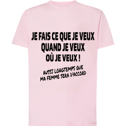 Je fais ce que je veux