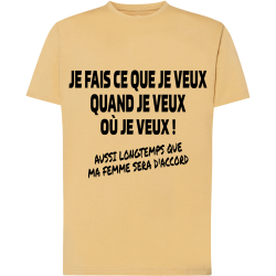 Je fais ce que je veux