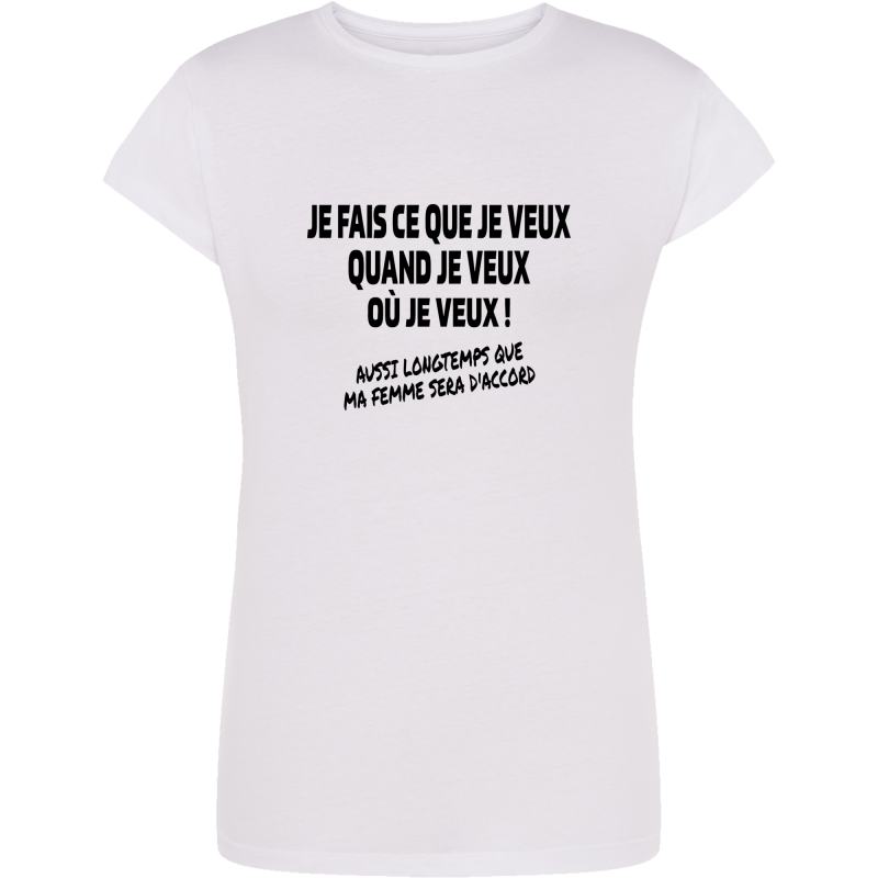 Je fais ce que je veux