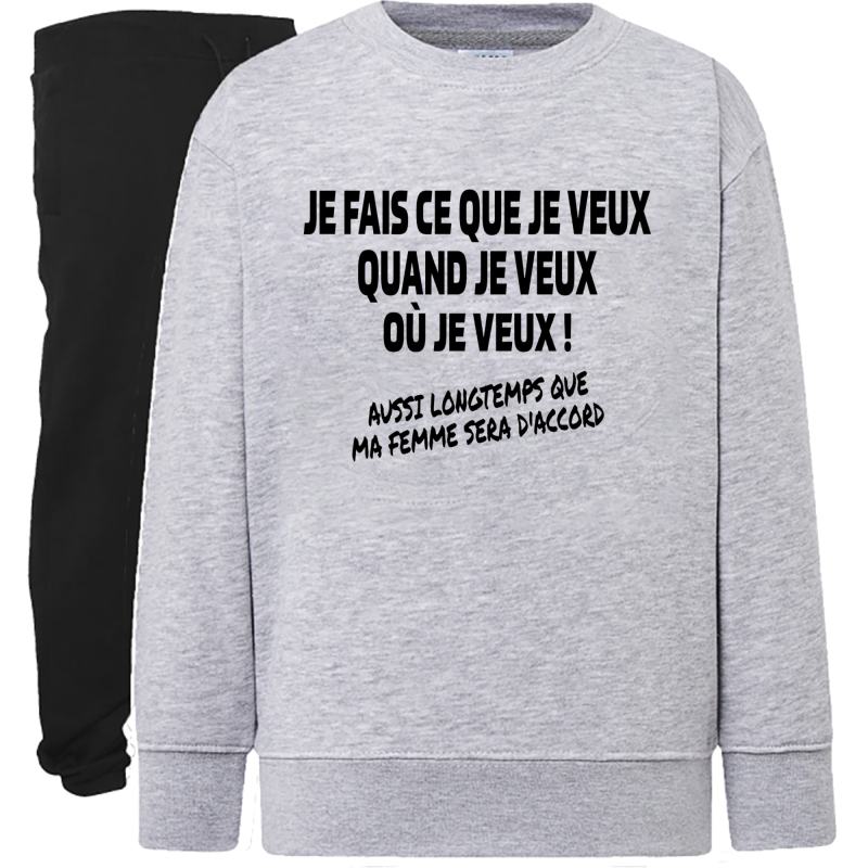 Je fais ce que je veux