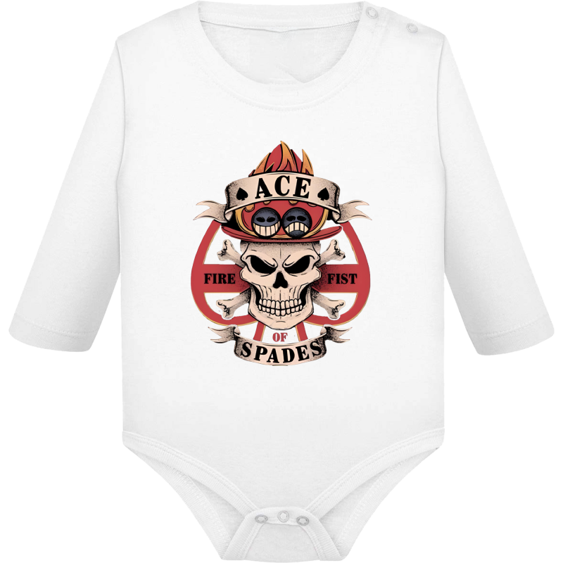 One Piece Ace Spades