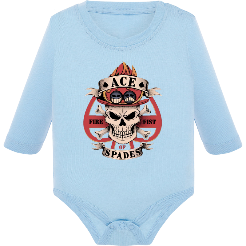 One Piece Ace Spades