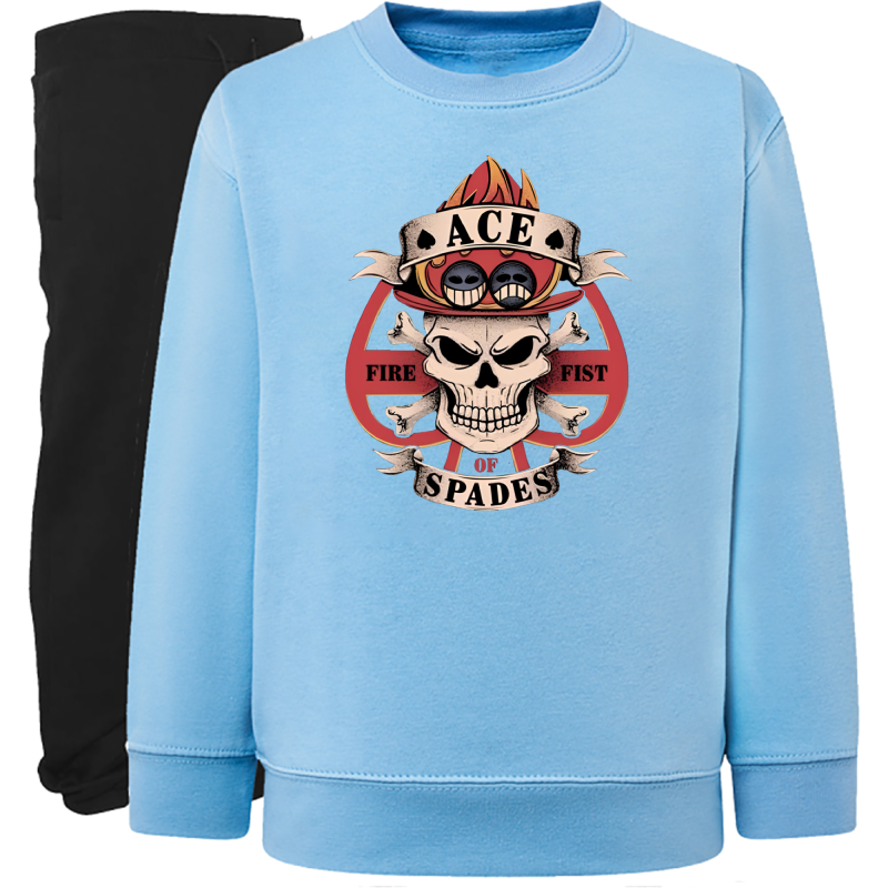 One Piece Ace Spades