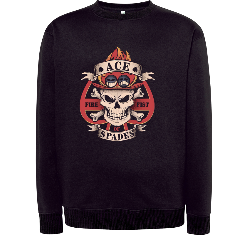 One Piece Ace Spades