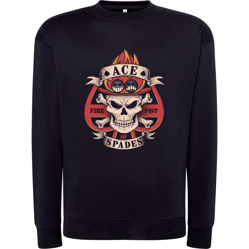 One Piece Ace Spades