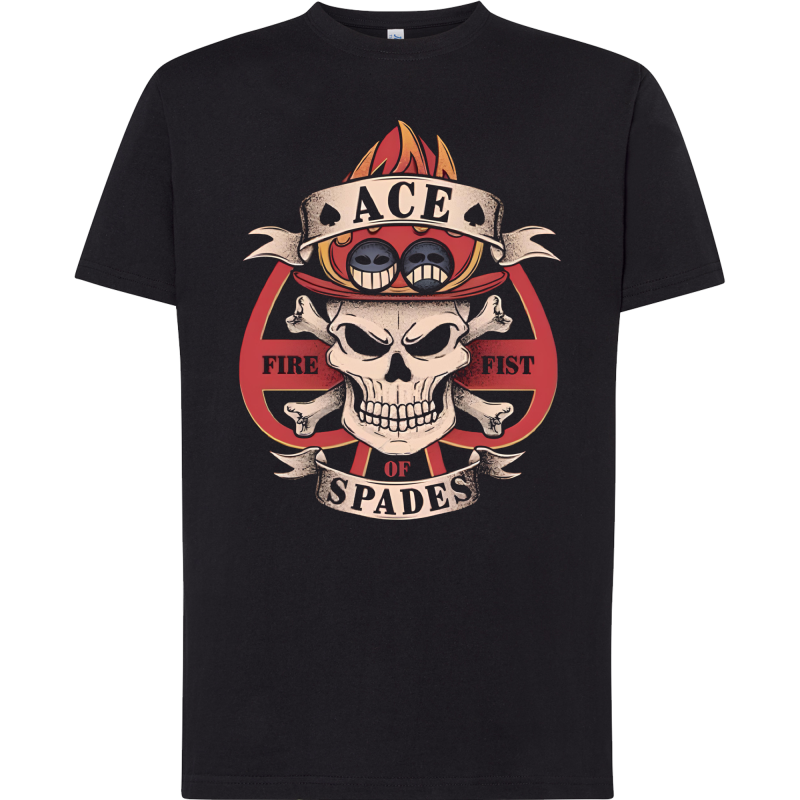 One Piece Ace Spades