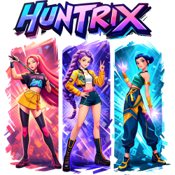 Huntrix Groupe Kpop Hunter