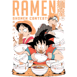 Ramen One Piece Naruto DBZ