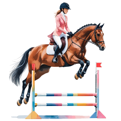 Cheval Saut Obstacle