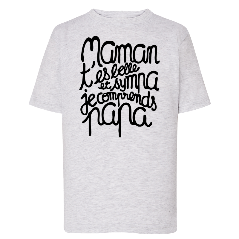 Maman t'es belle et sympa