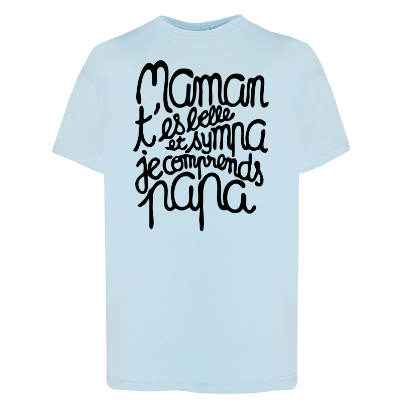 Maman t'es belle et sympa