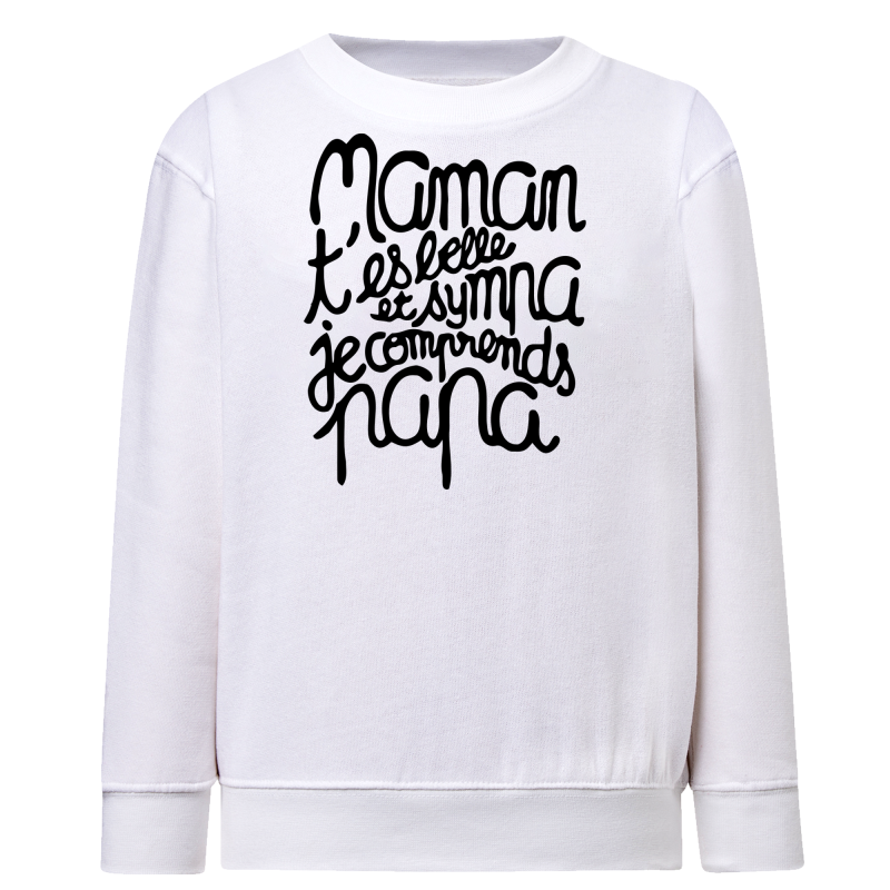 Maman t'es belle et sympa