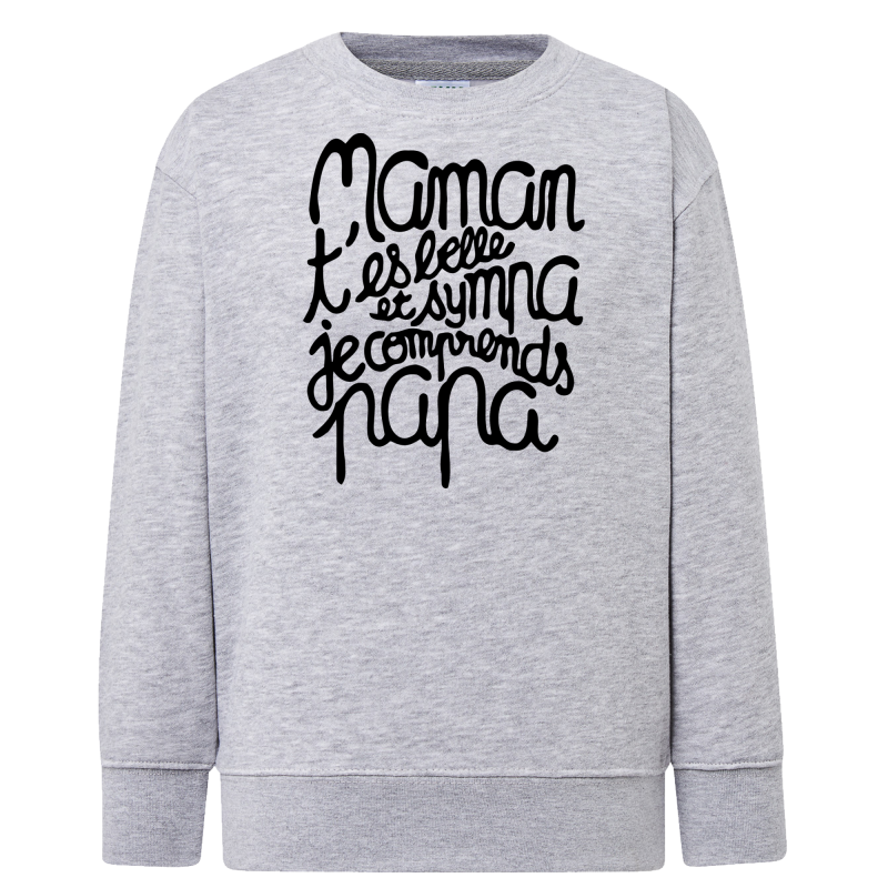 Maman t'es belle et sympa