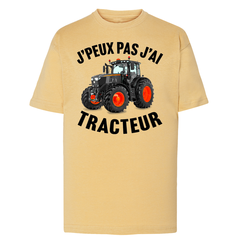 J'peux pas j'ai tracteur