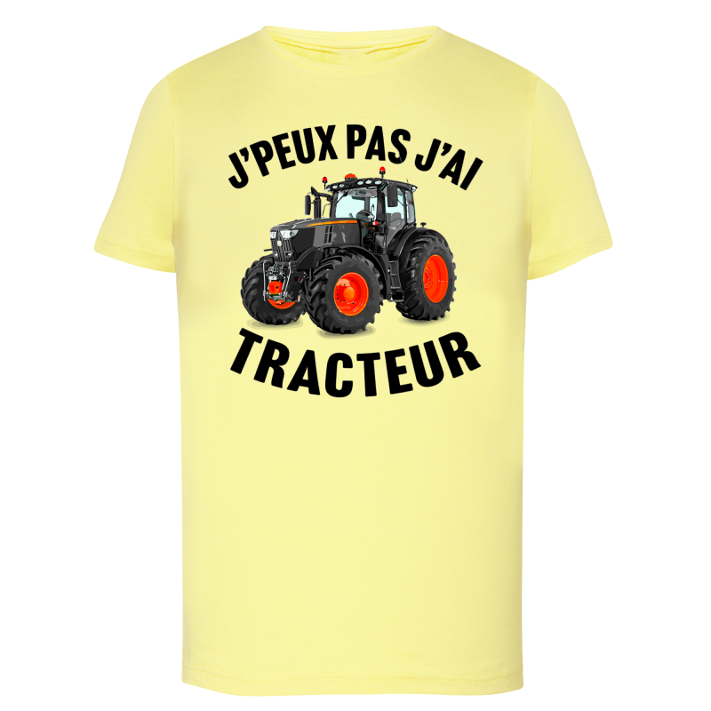 J'peux pas j'ai tracteur
